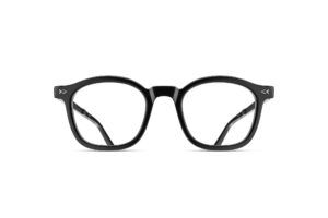 Lunettes optiques Matsuda M2068 Black Matte Ruthenium vue de face