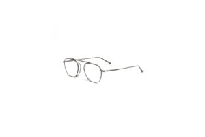 Monture optique Matsuda M3129 Antique Silver vue de profil