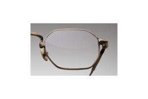 Monture optique Matsuda M3166 Antique Gold en présentation