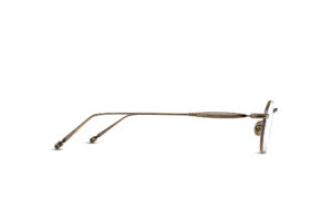 Monture optique Matsuda M3166 Antique Gold vue de profil