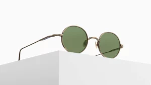 Matsuda M3168 Antique Gold – Sage Green – vue 2