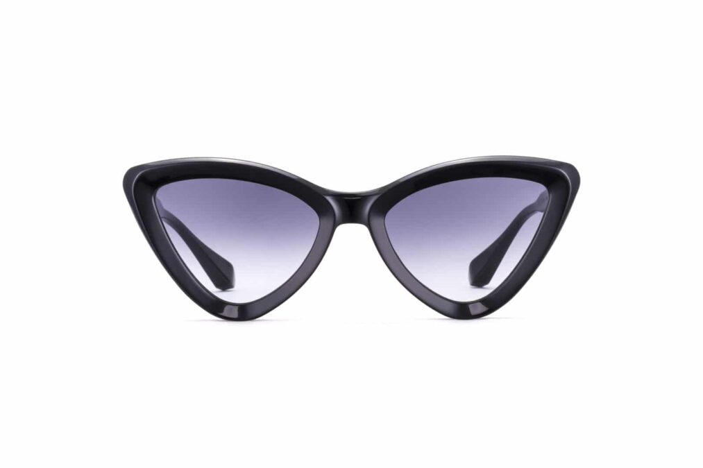 6421 1 florence cat eye black sunglasses by gigi barcelona