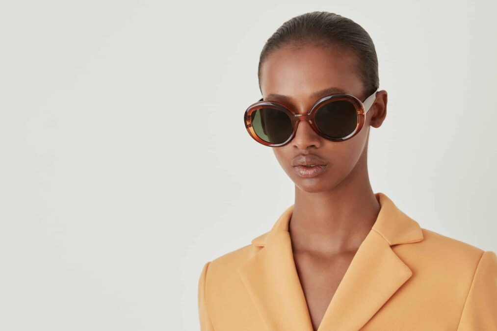 6546 9 tessa rounded orange sunglasses by gigi studios 1